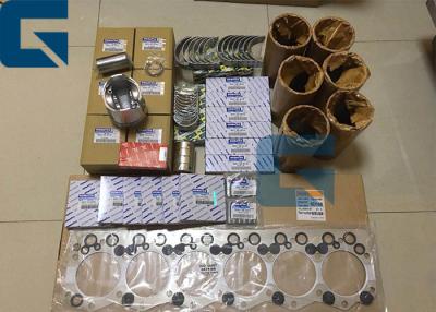 China Komatsu Excavator Engine Parts PC300-6 6D108 Engine Cylinder Block , Piston , Gasket Kit for sale