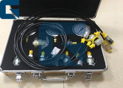 China Durable Excavator Hydraulic Pump Pressure Test Gauge , Main Pump Pressure Test Kit for sale