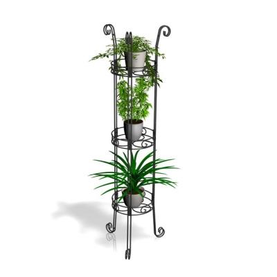 China METAL Quality Florist Plant Guaranteed Unique Popular Miniascape Stand 460*415*1610mm for sale