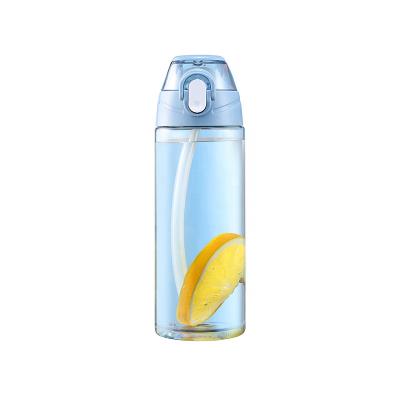 China 20oz 600ml BPA Drinkware Tritan Sustainable Sports Free Plastic Water Bottles With Custom Logo for sale