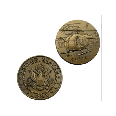 China Good quality antique imitation new product arrivals double sided manufacturing antique brass coin for sale