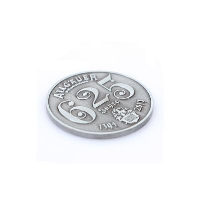 China New Wholesale Advanced Double Sided Antique Imitation Gold Custom Made Metal Coins for sale