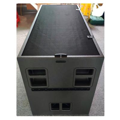 China Wood high spl double 18 inch 2000w big bass bin speaker sb28 for sale