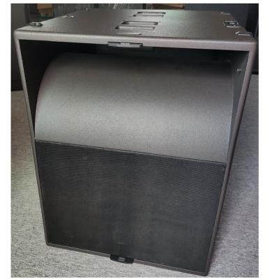 China Wood 21inch 2000w  compact neodymium line array subwoofer speaker for sale