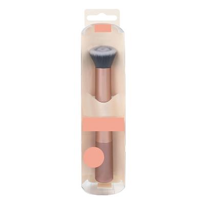 China New Natural Soft Customized Hot Sale Recyclable Packaging For Makeup Brush Profesional Foundation Makeup Brush for sale