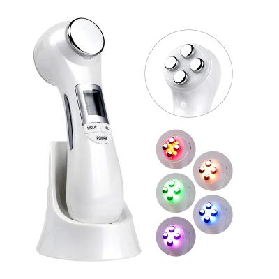 China Hot Selling Portable Whitening Beauty Introduction Antiwrinkles Face Lift Massager Facial Machine Ultrasonic Tightening Instrument for sale