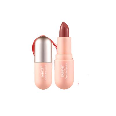 China Fashionable Private Label Matte Waterproof Lipstick from Matte Lipstick Vendor Organic Lipstick for sale