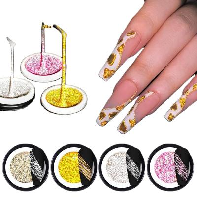 China New Casual Manicure Painted Phototherapy Wire Glue Hot Melt Glue Wire For Veneer Gel for sale