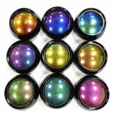 China Waterproof No Logo Eyeshadow Monochromatic Light Liquid Large Magic Mirror Powder Shiny Eyeshadow for sale