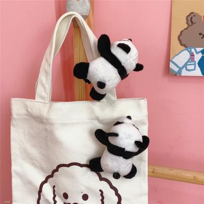 China Environmentally Friendly Cute Panda Cartoon Jewelry Elastic Hair Tie Packaging Biodegradable Hair Ties for sale