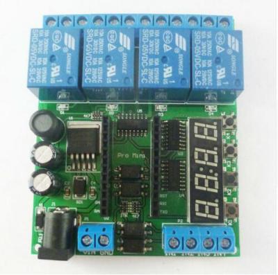 China DC 5V 12V 24V 4 Channel Pro Mini PLC Panel Relay Shield Module For Ard Delay Timer Switch DC 5V 12V 24V 4 for sale