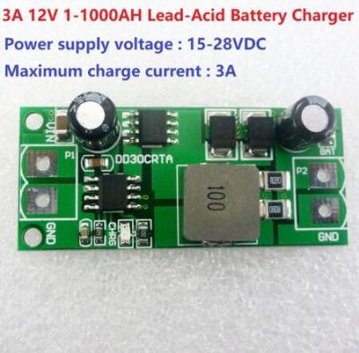 China 12V 3A 1-1000AH Lead Acid Battery Charger Module Dedicated Board for UPS Car Solar Power Charging UPS Solar Powered Car Charging for sale