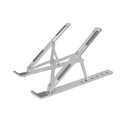 China Factory Direct Sale Adjustable Aluminum Foldable Laptop Stand Tablet Holder Portable Desktop Stand for sale