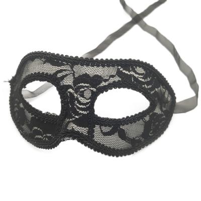 China Cosplay Shopping Gifts Lace Party Mask Fashion Eye Mask Halloween Masquerade Transparent Mask for sale