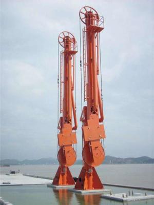 China Manual operated marine loading arm for 5,000 tons ~ 300,000 tons ship adjustable support jack  drain connector for sale