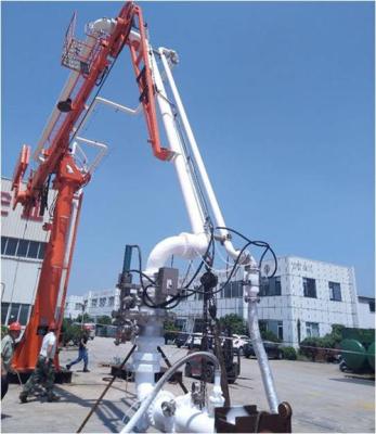 China LNG and cryogenic marine loading arm Operable in temperatures –196°C Delivery pressures 45 bar for sale