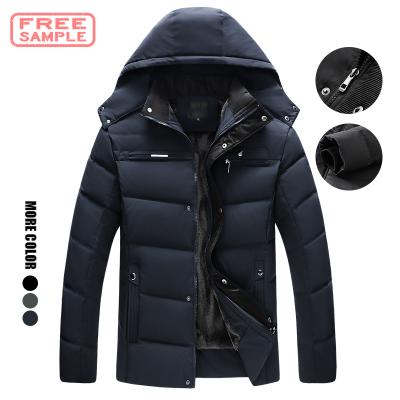 China New Arrival Korea Style Fashionable Winter Men's Coat Fashion Coat Long Men's Jackets Men's Mink Collar Winter Quilted Jacket for sale