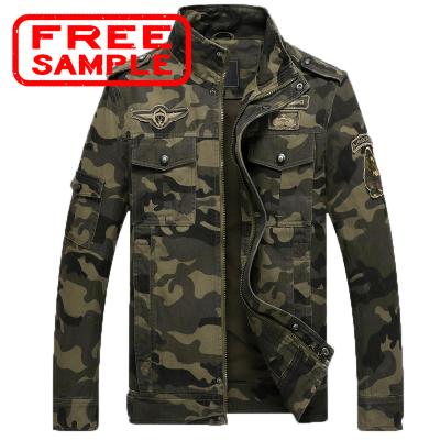 China SMAPLE FREE Reversible Wholesale Mens Streetwear Clothing Jaket Winter Blue Jean Jacket for sale