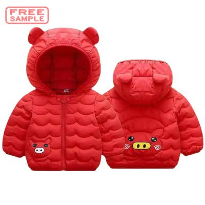 China Free Sample 2020 Sustainable Kids Formal Windproof Fashion With Hoodies Kids Quilted Jacket for sale