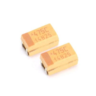 China Power 1206 SMD 3216 Tantalum Capacitor Type A 4.7uF 10%20% 16V20V25V TAJA475K016RNJ for sale