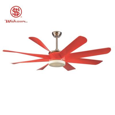 China WAHSON Latest Design Energy Saving 60 inch 8 abs Blades Ceiling Fan With Lighting in DC Motor for sale