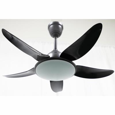 China Powerful 42 inch black 188 motor abs blade ceiling fan with light remote control for sale