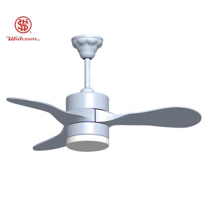 China Modern 36 inch 5 plywood blades ac dc motor remote control ceiling fan with light zu verkaufen