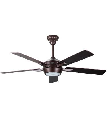 Cina Factory 52 inch low power consumption plastic blade decorative ceiling fan with light in vendita