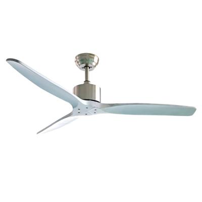 Китай Factory direct 52 inch ac dc motor remote control solid wood ceiling fan with CE ROHS CB продается