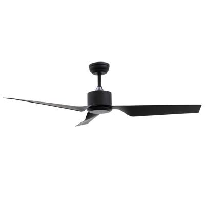 Chine 52 inch ac dc motor abs blade nickle black ceiling fan CE CB à vendre