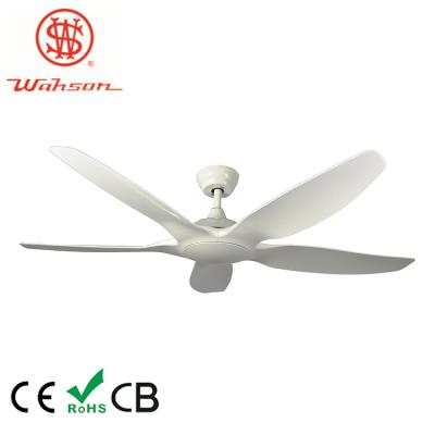 Chine copper DC motor ceiling fan energy saving 5 blades home light modern fan without lamp à vendre