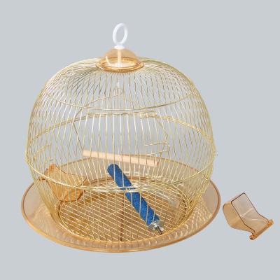 China Breathable Finches Birdcage Cockatiel Cockatiel Parrot Bird Cage Pet Wrought Iron Bird Cage Medium Pet House for sale