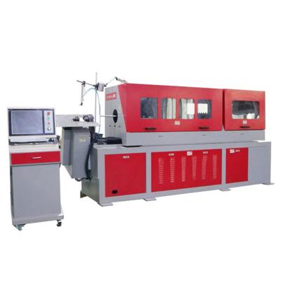 China 7/8 Axes 2D 3D Fully Auto CNC Metal Steel Bar Solid Wire Bending Forming Machine for sale