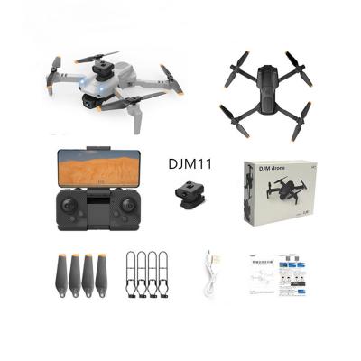 China Hot Sale 2023 4K HD Altitude Hold Mode DJM 11 Drone With Hexagon Obstacle Avoidance Toy Drones With 4k Camera And Gps for sale