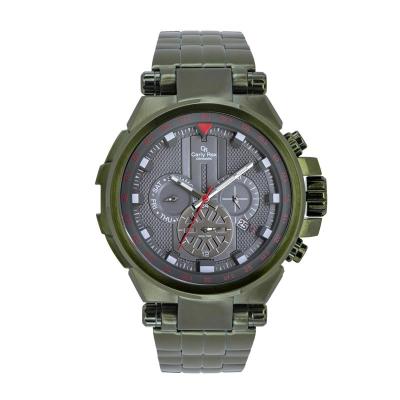 China Tough And Sporty Design Water Resistant OEM Analog Stainless Steel Gents Watch With Multi Function And Date for sale