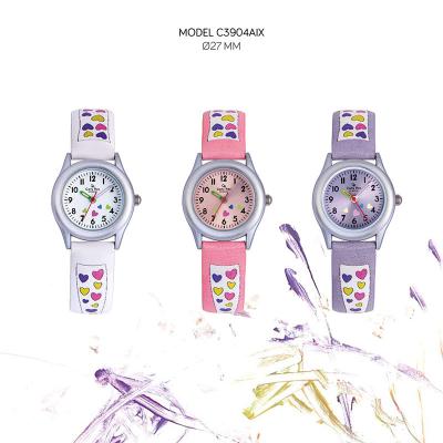 China Water Resistant OEM Kids Alloy Analog Silicon Strap Sports Kids Watch For Girls for sale