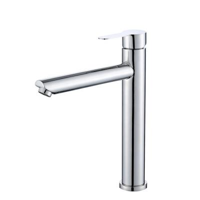 China Metered Outdoor Sink Faucets Ceramic Mirror Spout Long Basin for sale