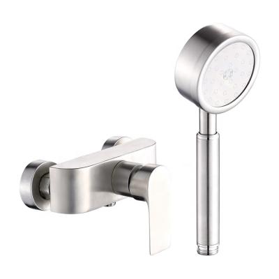 China Without Slide Bar Shower Room Stainless Steel Pressurized Shower Spa Set for sale