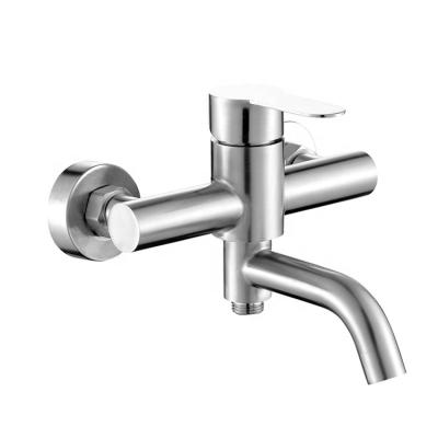 China Without Slide Bar 304 Stainless Steel Shower Faucet Set for sale