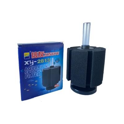 China Stocked Proved CO2 O2 250 Liters Super Big Biochemical Black XY2813 2813 XY-2813 Sponge Filter For Breeding for sale