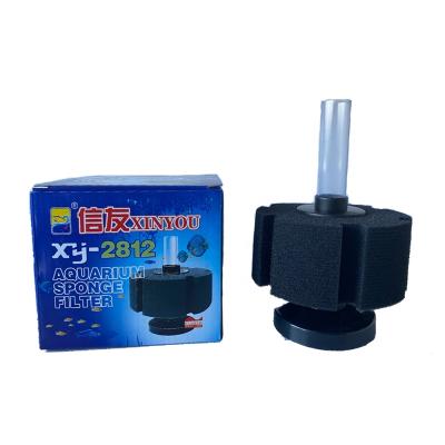 China XY2812 XY-2812 Easiest Clean Electric Bio Aquarium Sponge Filter Stocked Bamboo Foam For Kit Placement for sale