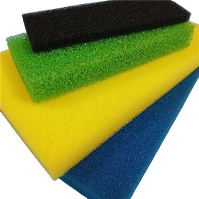 China Filtration Bio Aquarium Water Air Stored Pre Filter Media Foam Sponge Cotton Silk Aquarium Mat Pad 30 ppi for sale