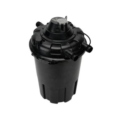 China Aquarium Accessories Koi Fish Water Pond External Canister Filter Barrel 13500L Viable UV Lamp 24w for sale