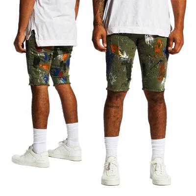 China New Design OEM High Street Graffiti Viable Shorts Men's Casual Men's Streetwear Shorts for sale