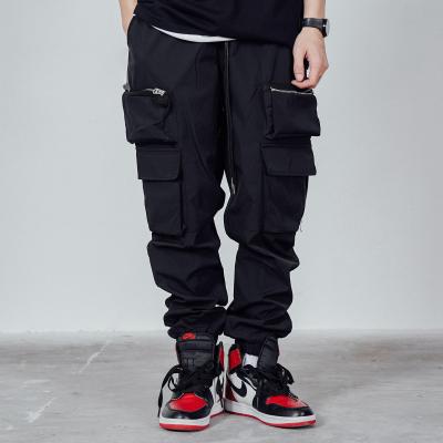 China New arrival anti-static pants for men's solid color cargo pants men's running streetwear dropshipping for sale