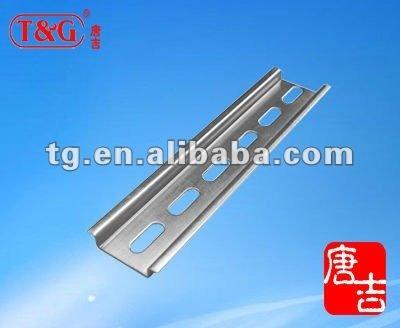 China Galvanized Metal Din Rail T& G D357.5 Alu rail for sale