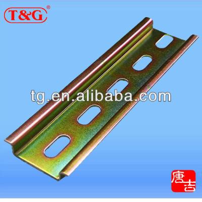 China Guide Rail New 2018 Ts 35 Zinc 15 Plating Steel Customized Din Rail Rack Clip for sale