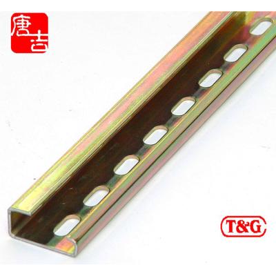 China Guide Rail Digging Rolled Steel Top Cap Din Rail Mounting Rail Small G Type Rails for sale