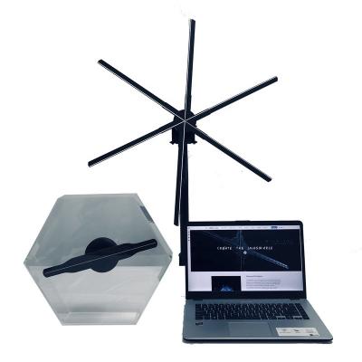 China Dseelab 3D Hologram Led Fan 100Cm 3D Led Fan 50Cm 65Cm 70Cm Hologram Projector Display Talking Fan Dsee-78H for sale