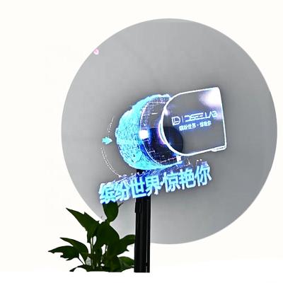 China New Dseelab LEDMUNDO Wifi Control 3D Indoor Hologram Fan Holographic Fan Equipment Advertising LED Display for sale